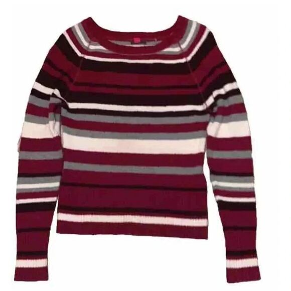 🌸 Vince Camuto Striped Sweater Size XS 🌸 - Picture 1 of 9